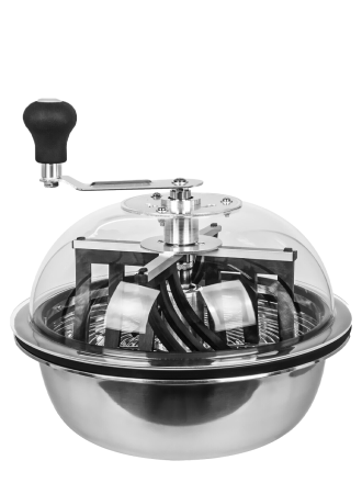 Spin Leaf  trimmer with transparent lid