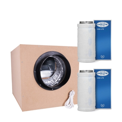 'Cyclone Softbox 4250' - greenhouse ventilation kit