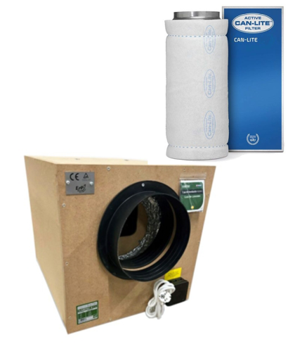 „Airfan Soft-box 2500” - kit de ventilație pentru seră