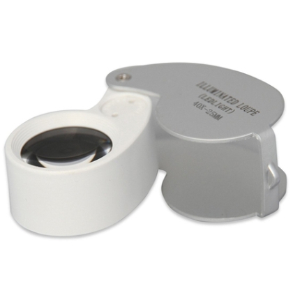 Garten-Suchlupe LED (40x) - Lupe