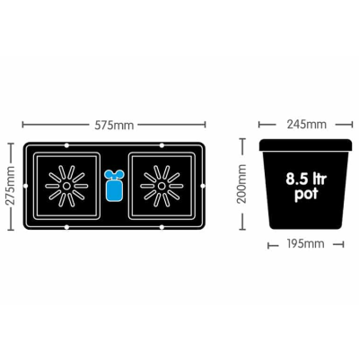 AutoPot Easy2Grow 2 / 47L 