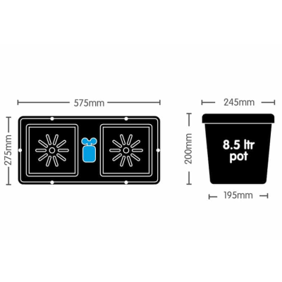 Easy2Grow 16 с 225L Резервоар