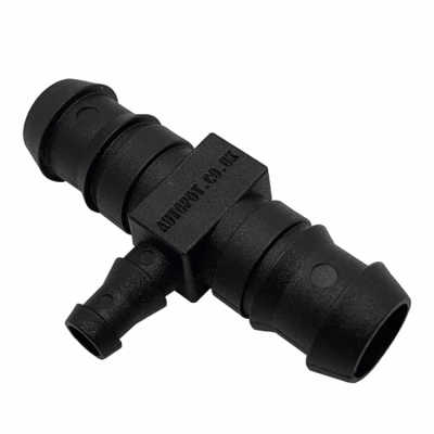 6mm to 6mm barb tee 1pc