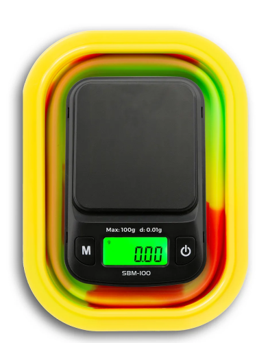 Ζυγαριά σιλικόνης SBM από 0,01 έως 100 g.