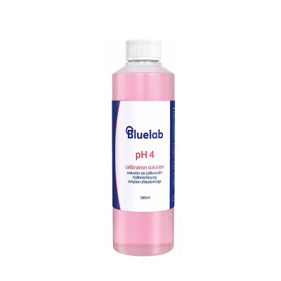 Bluelab pH 4.0 500ml - калибриращ разтвор за ph тестер