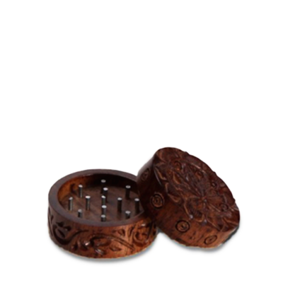 Gravierter Palisander-Grinder – 2-teilig