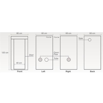 HOMEbox Ambient Q60 60x60x120cm