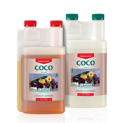 Canna Coco Nutrient  A+B - минерален тор за растеж и цъфтеж в кокос
