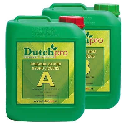 Original Hydro/Coco Bloom A + B /hardwater/- basic mineral fertilizer for flowering in hydroponics/coconut
