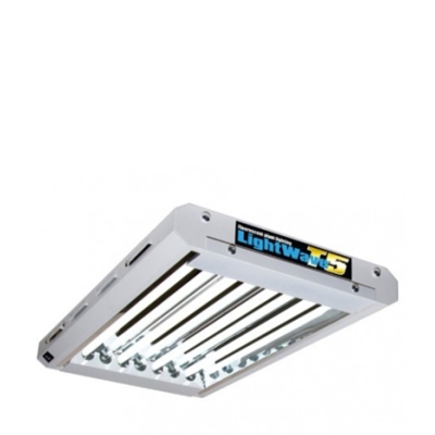 LightWave T5 24-HO CFL  лампa (96 W) 2ft 4-tube (600 x 370 x 60mm)