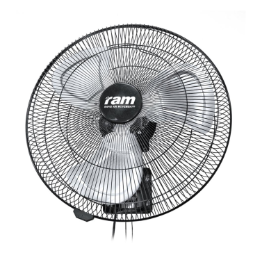 Ventilator de perete profesional RAM 450 mm (18") Heavy Duty – 3 viteze