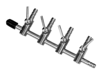 Μεταλλικός διαχωριστής αέρα - 4 εξόδους