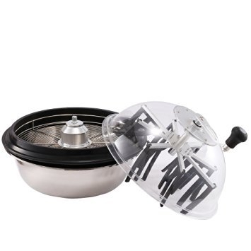 Spin Leaf Trimmer mit transparentem Deckel