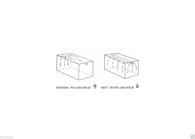 Air-Sock Ф125 x 3м - филтър за входящ въздух 